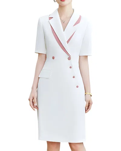 Vincent Dress In White