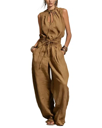 Vincent Jumpsuit In Brown