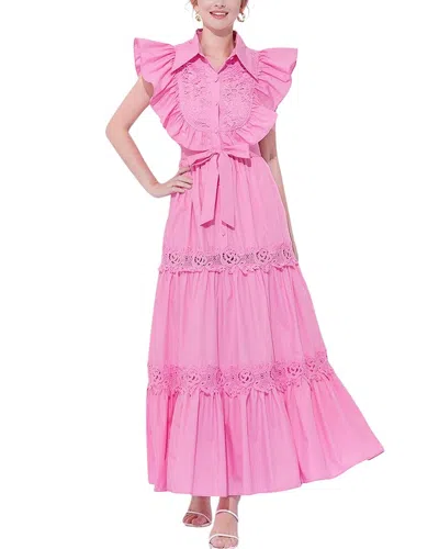 Vincent Maxi Dress In Pink