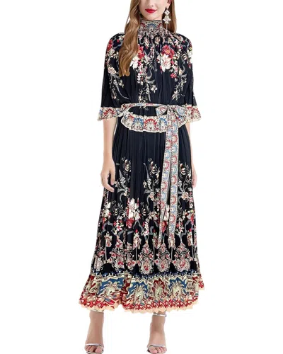 Vincent Maxi Dress In Blue
