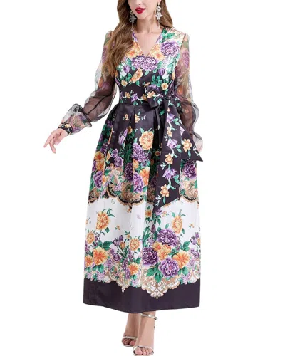 Vincent Maxi Dress In Black