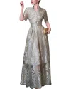 Vincent Maxi Dress In Green