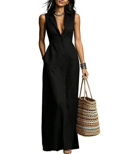 Vincent Maxi Dress In Black