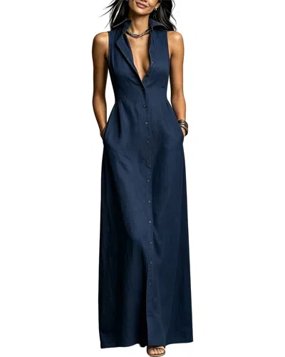 Vincent Maxi Dress In Transparent