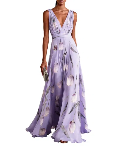 Vincent Maxi Dress In Purple