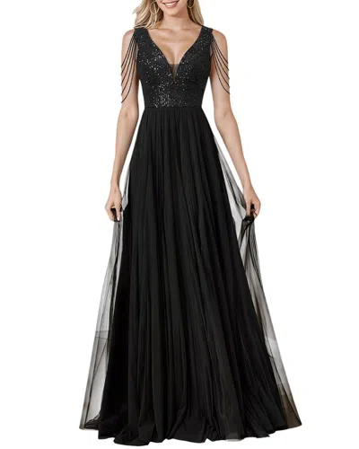 Vincent Maxi Dress In Black