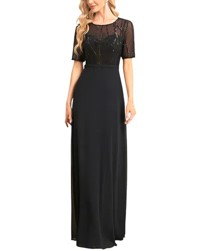 Vincent Maxi Dress In Black
