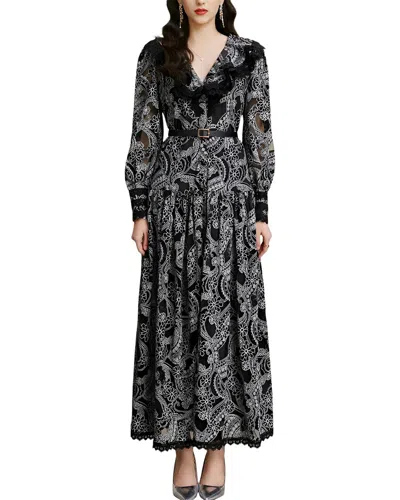 Vincent Maxi Dress In Black