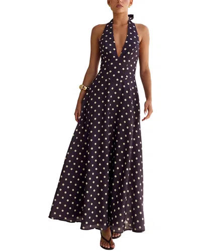 Vincent Maxi Dress In Black
