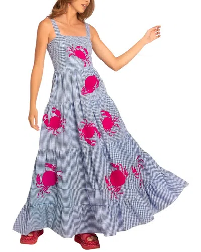 Vincent Maxi Dress In Blue