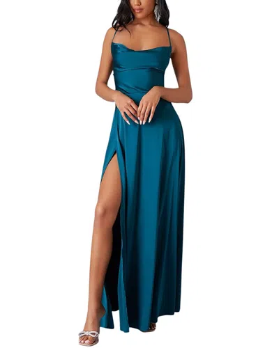 Vincent Maxi Dress In Green