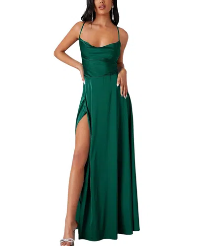 Vincent Maxi Dress In Green