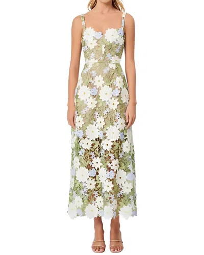 Vincent Maxi Dress In Multi