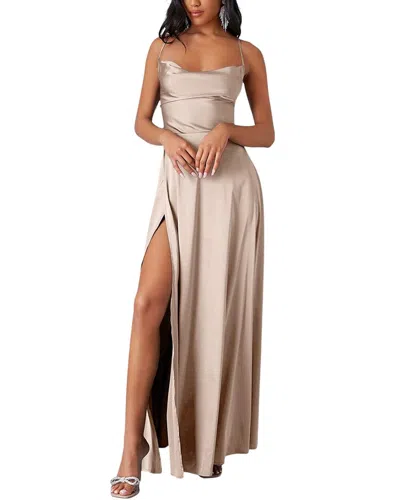 Vincent Maxi Dress In Khaki