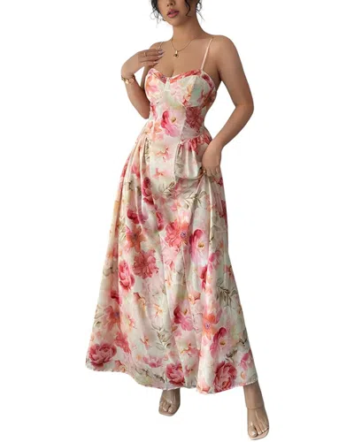 Vincent Maxi Dress In Multi