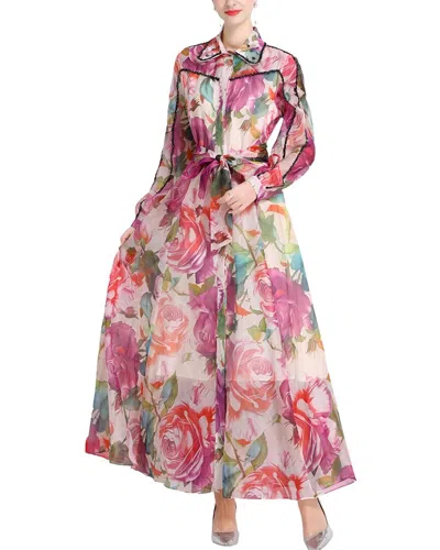 Vincent Maxi Dress In Multi