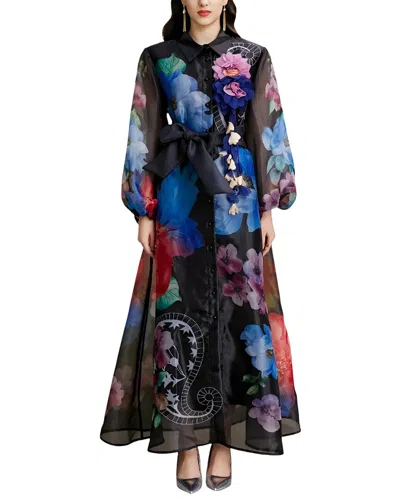 Vincent Maxi Dress In Multi