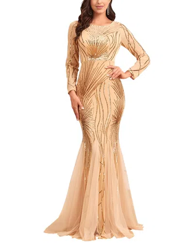 Vincent Maxi Dress In Multi