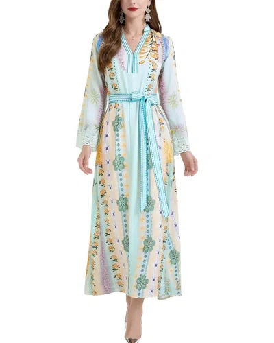 Vincent Maxi Dress In Multi