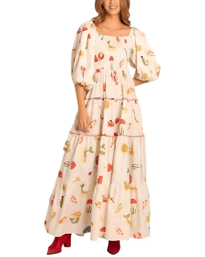 Vincent Maxi Dress In Neutral