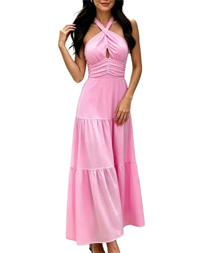 Vincent Maxi Dress In Pink
