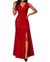 Vincent Maxi Dress In Red