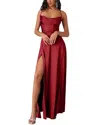Vincent Maxi Dress In Red