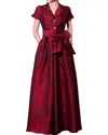 Vincent Maxi Dress In Red