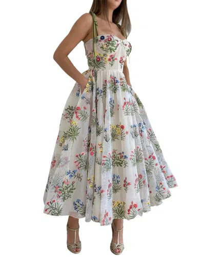 Vincent Maxi Dress In White