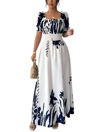 Vincent Maxi Dress In White