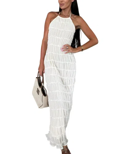 Vincent Maxi Dress In White
