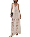 Vincent Maxi Dress In White