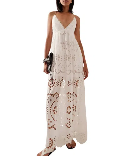 Vincent Maxi Dress In White