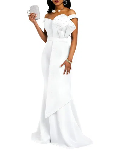 Vincent Maxi Dress In White