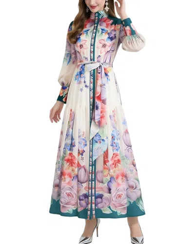 Vincent Maxi Dress In White