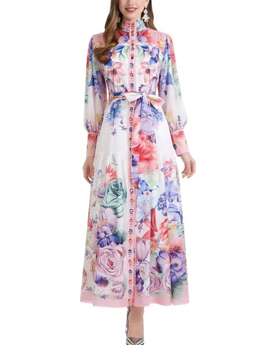 Vincent Maxi Dress In White