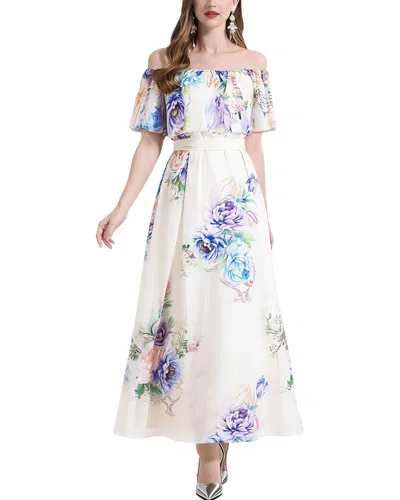 Vincent Maxi Dress In White