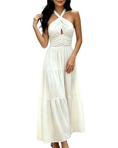 Vincent Maxi Dress In White