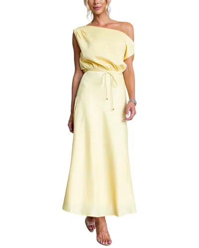 Vincent Maxi Dress In Yellow