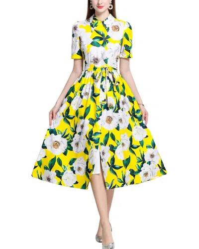 Vincent Midi Dress In Transparent