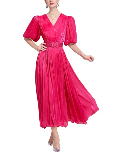 Vincent Midi Dress In Pink