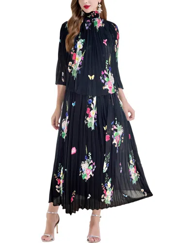 Vincent Midi Dress In Black