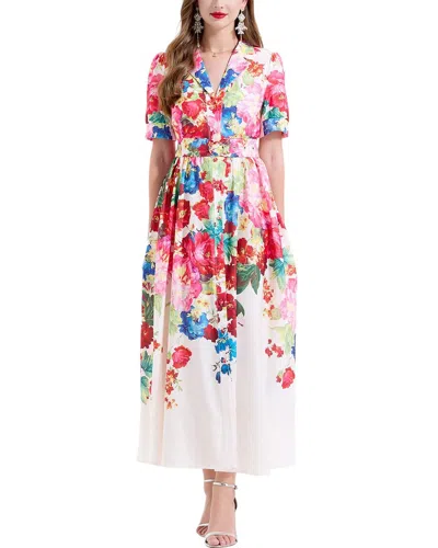 Vincent Midi Dress In Multi