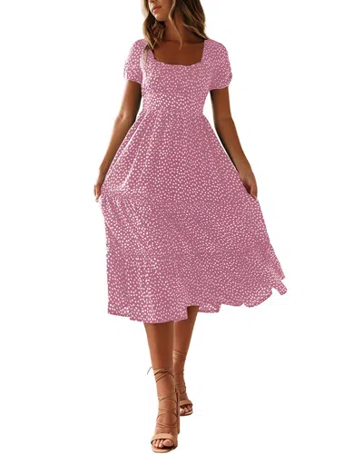 Vincent Midi Dress In Neutral