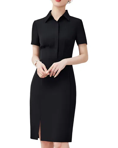 Vincent Mini Dress In Black