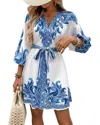 Vincent Mini Dress In Multi