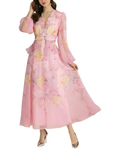Vincent Mini Dress In Pink