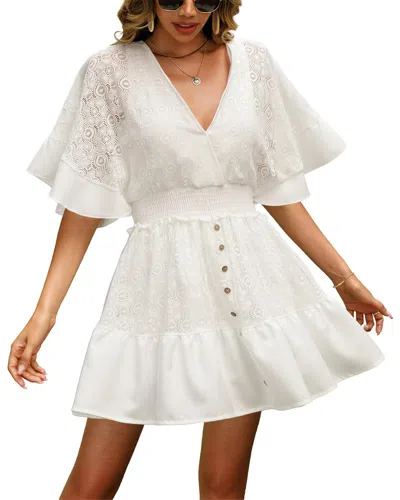 Vincent Mini Dress In White