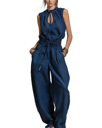 Vincent Olivia Taylor Jumpsuit In Blue