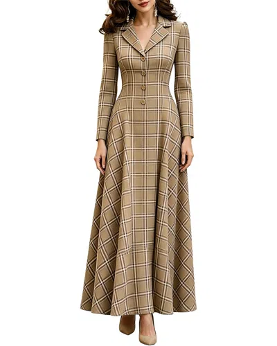 Vincent Olivia Taylor Maxi Dress In Multi